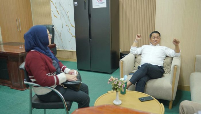 Terima Kunjungan Kades Laringgi, Sufriadi Arif Kawal Aspirasi Warga Marioriawa