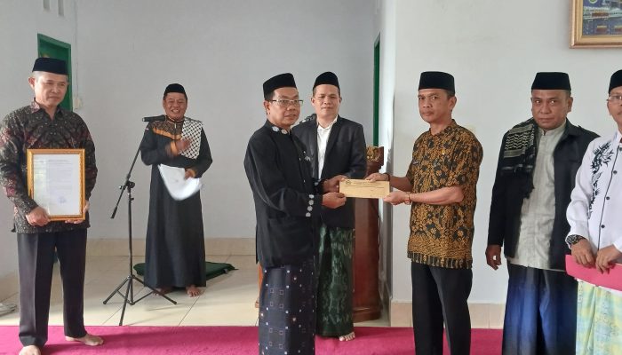 Langkah Menuju Makmur, Mushallah Nurul Amin Resmi Naik Status Masjid