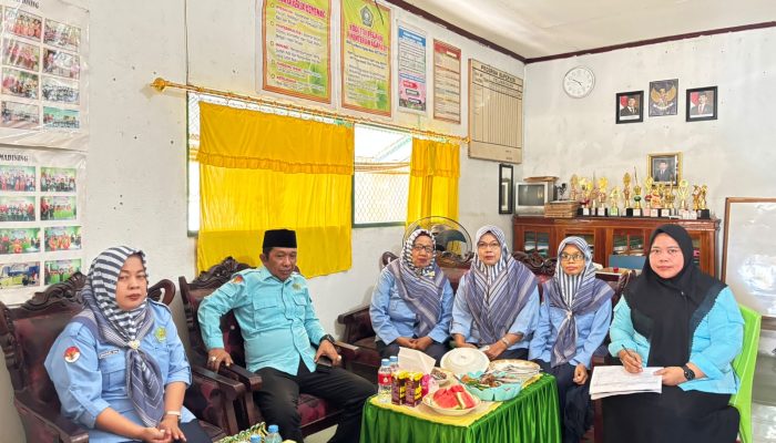 Pastikan Siap Sambut PHTC, Kakan Kemenag Soppeng Tinjau RA Madining