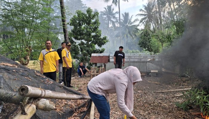 Wujudkan Desa Asri dan Sehat, Pemdes Maccile Gelar Jumat Bersih Bersama Warga