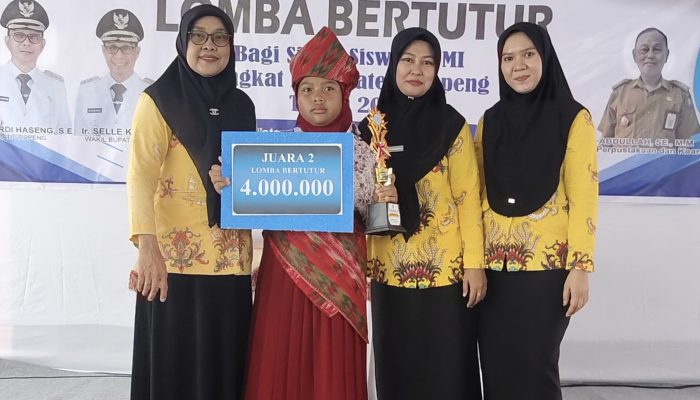Pukau Dewan Juri! Siswa SDN 22 Jera’e Sabet Juara 2 Lomba Bertutur