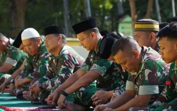 Prajurit Kodim Soppeng Bersimpuh Memohon Rahmat Hujan