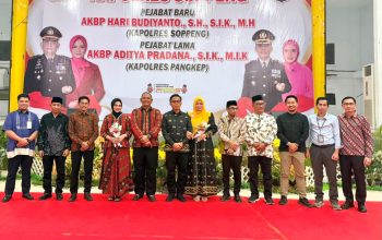 Pinca BRI Soppeng Hadiri Kenal Pamit Kapolres Soppeng: Tegaskan Sinergi Tanpa Batas