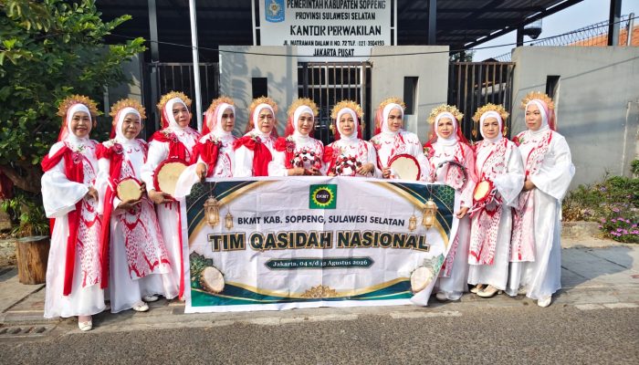 Tim Qasidah BKMT Soppeng Siap Berkompetisi di Festival Qasidah Nasional 2026