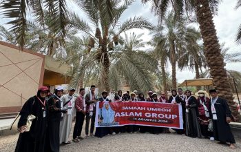 120 Jamaah Umrah Aslam Group Sengkang Dilepas, Kini Tiba di Madinah