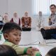 Ratusan Murid PAUD Yayasan Nabigh Akademik Serbu Bank BRI Soppeng