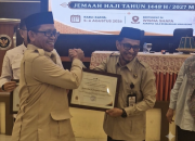 Tampil Solid, Kemenhaj Soppeng Sabet Penghargaan Dukungan Penyelenggaraan Kesehatan Haji Terbaik