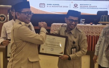 Tampil Solid, Kemenhaj Soppeng Sabet Penghargaan Dukungan Penyelenggaraan Kesehatan Haji Terbaik