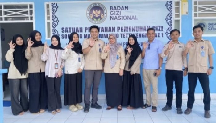 Pastikan Kualitas Gizi, BGN Sulsel Inspeksi Dapur MBG di Soppengt