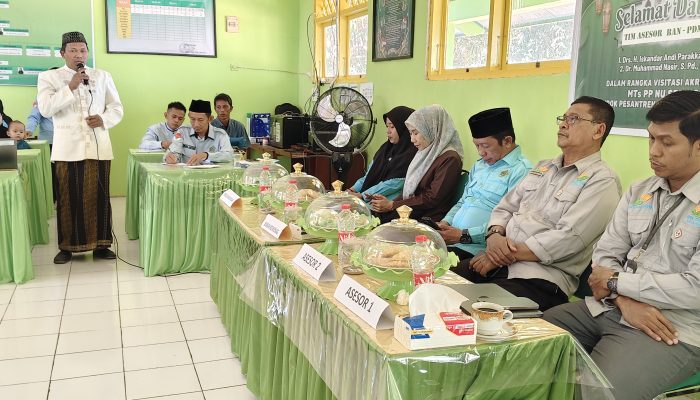 Dampingi Tim BAN-PDM, Kakan Kemenag Soppeng Apresiasi Ponpes Pertanian NU Sering