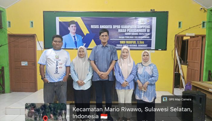 Serap Aspirasi Warga Desa Congko, Anggota DPRD Soppeng Andi Mahfud Kawal 5 Usulan Prioritas