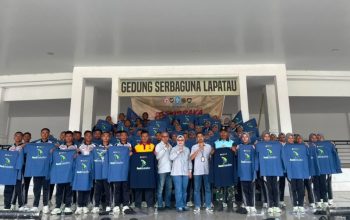 Bank Sulselbar Soppeng Gelontorkan Bantuan Seragam Latihan Paskibraka Tahun 2026