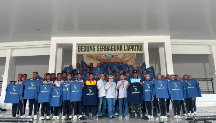 Bank Sulselbar Soppeng Gelontorkan Bantuan Seragam Latihan Paskibraka Tahun 2026