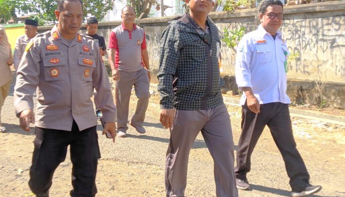 Polres Soppeng Gandeng Baznas Tinjau Pembangunan Sumur Bor untuk Warga Liliriaja