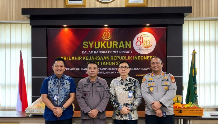 Perkuat Sinergi Daerah, BRI Soppeng Beri Apresiasi Khusus di Harlah ke-81 Kejaksaan RI