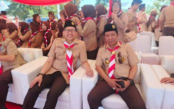 Kakan Kemenag Soppeng Bakar Semangat Kontingen Kemah Pramuka Madrasah Sulsel