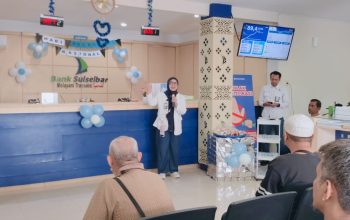 Sambut Hari Pelanggan Nasional, Bank Sulselbar Soppeng Manjakan Nasabah