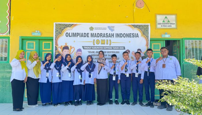 Sembilan Siswa Terbaik MTsN Soppeng Siap Unjuk Gigi di OMI 2026