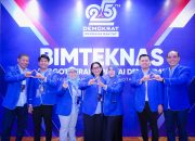 Kawal Demokrasi dan Ekonomi, Anarchie Arus Bakti Hadiri Bimtek Nasional Seperempat Abad Partai Demokrat