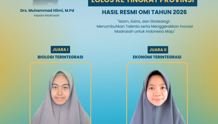 Gemilang di Tingkat Kabupaten, Dua Santri MAS PP Yasrib Lapajung Siap Tempur di OMI Provinsi