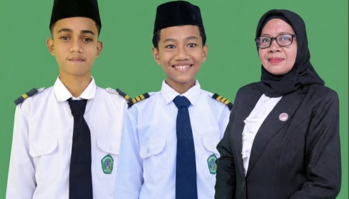 Banggakan Madrasah, Dua Siswa MTs Yasrib Limpomajang Lolos OMI Provinsi