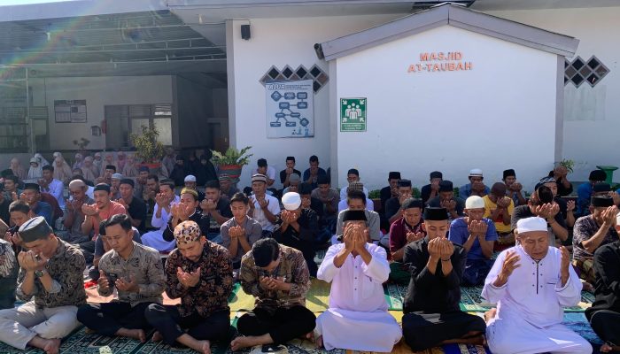 Ikhtiar Hadapi Kemarau, Rutan Soppeng Laksanakan Salat Istisqa