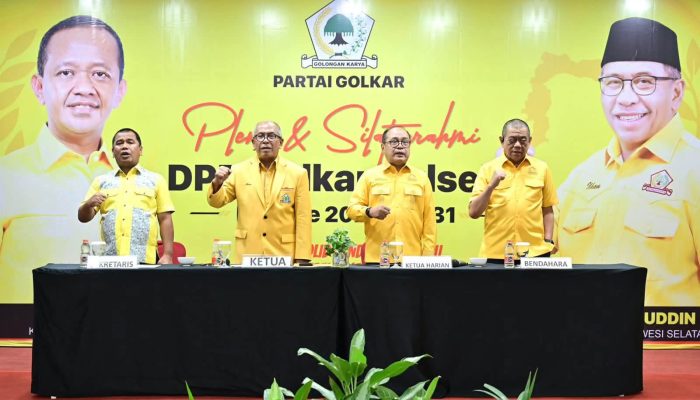 Rapatkan Barisan Menuju Pemilu, IAS Tunjuk Supriansa Jadi Ketua Harian Golkar Sulsel