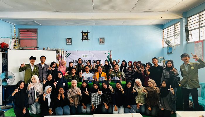 Go To School, BEM Unipol Soppeng Gembleng Kepemimpinan Siswa SMA 7