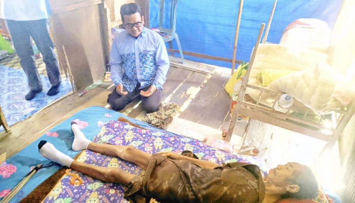 Duka Bertubi-tubi, Istri Berpulang Stroke Menggerogoti, BAZNAS Soppeng Turun Tangan