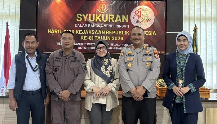 Momen Hari Lahir Kejaksaan ke-81, Pimpinan Bank Sulselbar Soppeng Pererat Silaturahmi Antarlembaga