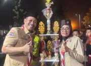 MTsN Soppeng Raih Juara Umum I Penggalang di Kemah Pramuka Madrasah Sulsel 2026