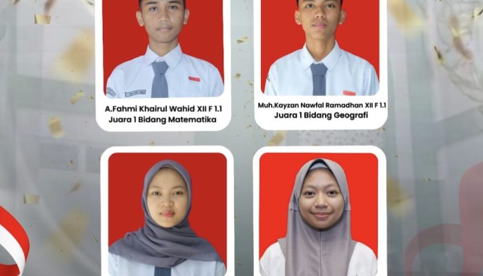 Bukti Kualitas Jawara, Empat Siswa MAN 1 Soppeng Kuasai OMI 2026