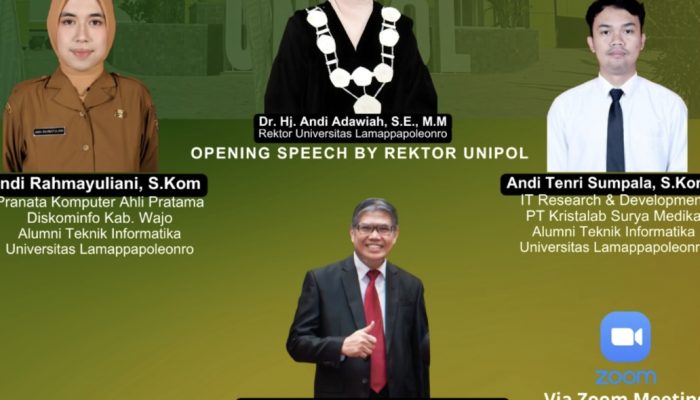 Cetak Generasi Digital Siap Pakai, UNIPOL Soppeng Gelar Webinar “From Campus to Career”
