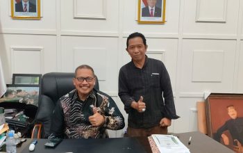 Temui Kakanwil Kemenag Sulsel, Kakan Kemenag Soppeng Undang Hadir Buka MTQ