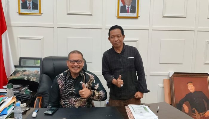 Temui Kakanwil Kemenag Sulsel, Kakan Kemenag Soppeng Undang Hadir Buka MTQ