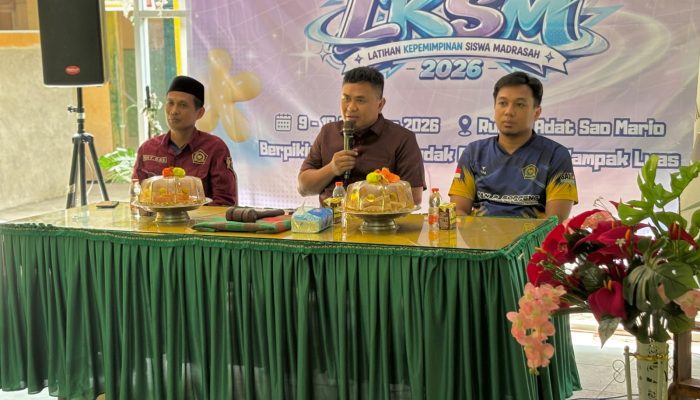 Siswa MAN 2 Soppeng Ikuti LKSM 2026, Wakil Ketua DPRD Bekali Modal Pemimpin Masa Depan