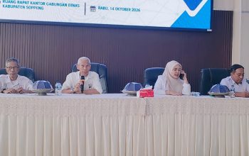 Tingkatkan Kualitas Layanan, Diskominfo Soppeng Evaluasi Standar Pelayanan Publik Lewat FKP 2026