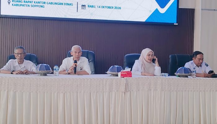 Tingkatkan Kualitas Layanan, Diskominfo Soppeng Evaluasi Standar Pelayanan Publik Lewat FKP 2026