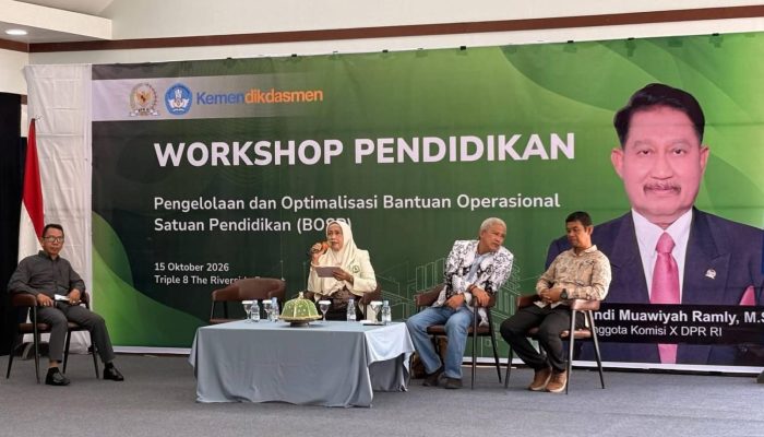 Jadi Narasumber Workshop Pendidikan, Rektor UNIPOL Soroti Optimalisasi Dana BOS Soppeng