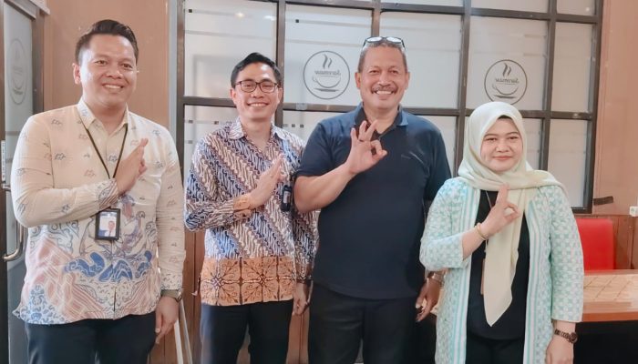 Pinca BRI Soppeng Silaturahmi Bersama Kakanwil Kemenag Sulsel Perkuat Perjanjian Kerja Sama