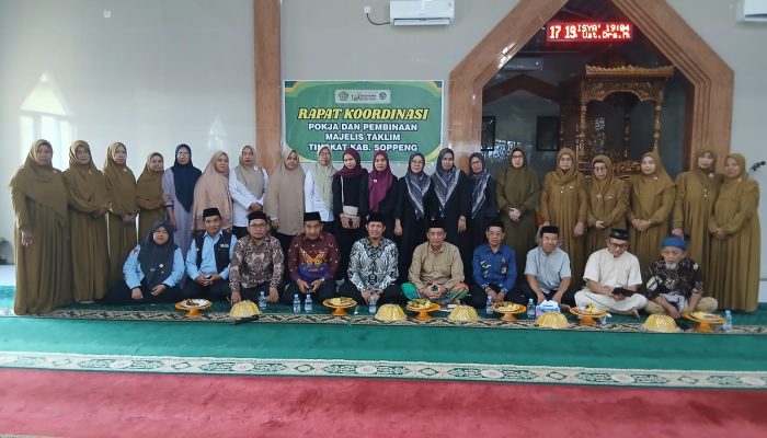 ​Kemenag Soppeng Perkuat Sinergi Kelembagaan Demi Mewujudkan Majelis Taklim Berdampak