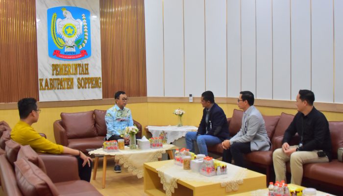 BRI RO Makassar Sambangi Bupati Soppeng, Bahas Sinergi Layanan Terdepan Keuangan