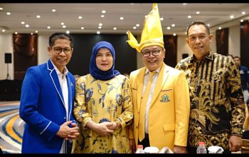 Politik Persahabatan! Moment Ketua Harian Golkar Sulsel Bersama Tokoh Lintas Partai