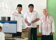 Kakan Kemenag Soppeng Tinjau Pelaksanaan Tes Kemampuan Akademik MA Pattojo