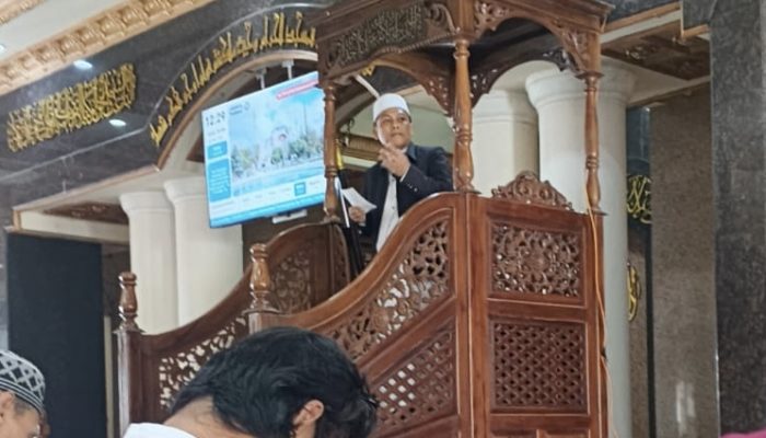 Khutbah Jumat Masjid Agung Darussalam, Dr Yusri Hipnotis Jamaah